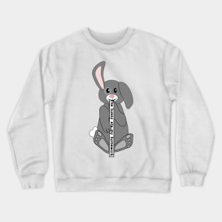 Bunny ate my homework Crewneck Sweatshirt